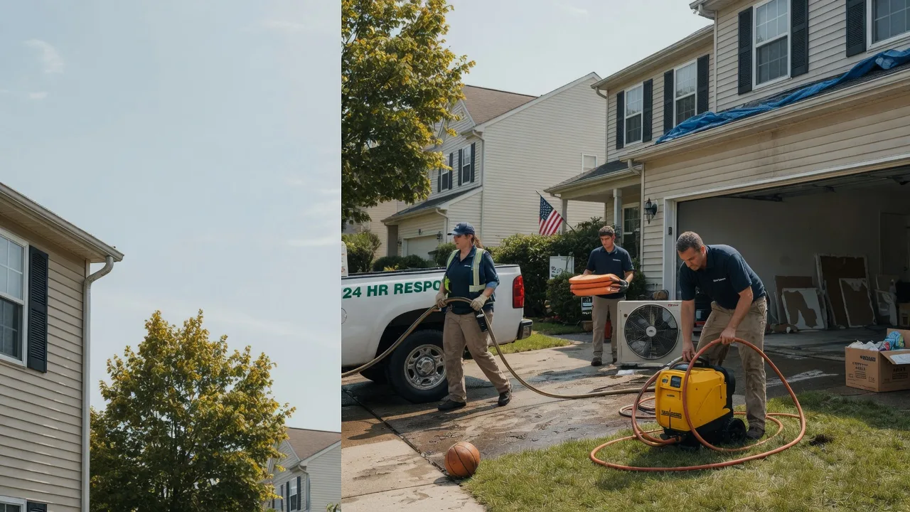 Emergency Water Damage Restoration in Pottstown, PA near me